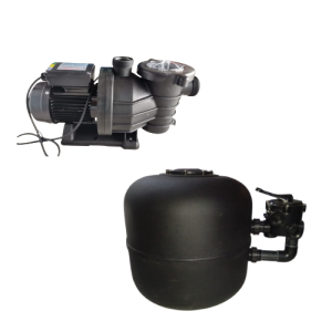 POOL PUMP AND FILTER STORM 0.75KW/3BAG (COMBO SPECIAL)