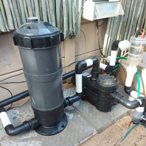 Alternative view of CARTRIDGE POOL FILTER INSTALLATION FOR POOLS UP TO 45,000L