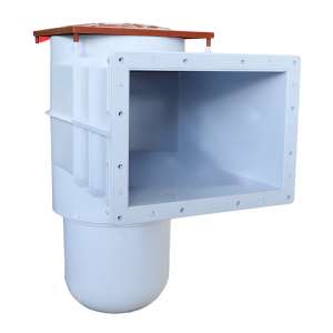 Alternative view of POOL WEIR LINER STYLE WHITE AQUA MAX NO FLAP