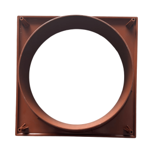 Alternative view of POOL WEIR REPLACEMENT AQUA WEIR DECK COLLAR BROWN LARGE
