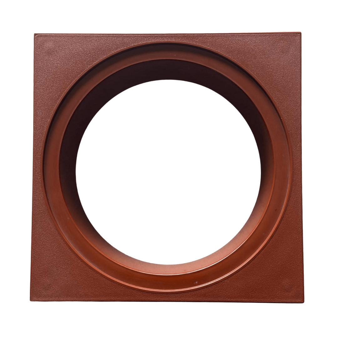 POOL WEIR REPLACEMENT AQUA WEIR DECK COLLAR BROWN LARGE