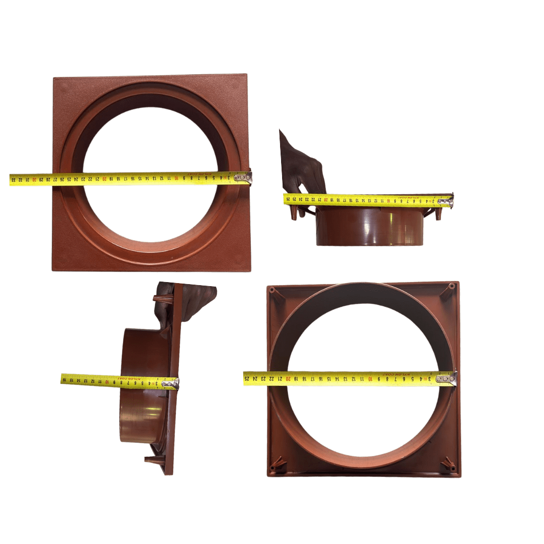 POOL WEIR REPLACEMENT AQUA WEIR DECK COLLAR BROWN LARGE - Image 5