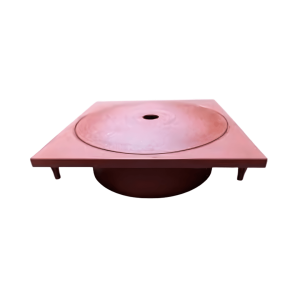 Alternative view of POOL WEIR AQUA DECK LID TERRACOTTA LARGE EARTHECO
