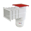 POOL WEIR SPECK GUNITE SMALL WHITE WITH FLAP