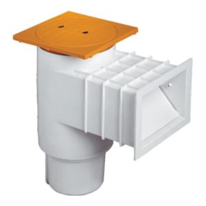 Alternative view of POOL WEIR SST VAC LID & HANDLE COMBO (SWIMQUIP WEIR)