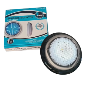 POOL LIGHT IPP SURFACE MOUNT COMPLETE LED POOL BLUE