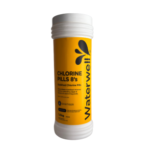 POOL CHLORINE PILLS WATERWELL 1,5KG  8'S