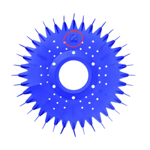 POOL CLEANER ZODIAC REPLACEMENT DISC BLUE (ORIGINAL)