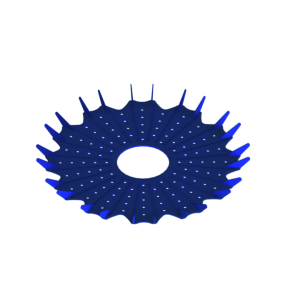 POOL CLEANER DISC/SKIRT COBULT BLUE POOL-TECH