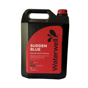 POOL PEROXIDE WATERWELL SUDDEN BLUE 5LT GAUTENG /4LT CAPE TOWN (Collection Only)